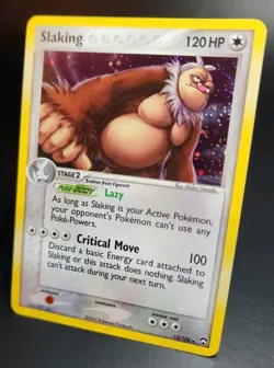 Pokemon EX Power Keepers Holo Rare Card - Slaking 13/108 LP - Image 3