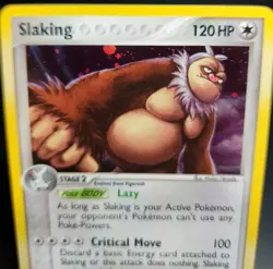Pokemon EX Power Keepers Holo Rare Card - Slaking 13/108 LP - Image 5