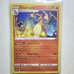 The Pokemon Company Pokemon TCG Charizard Base Set Holo Rare 004/102 Stage 2 12… - Image 1