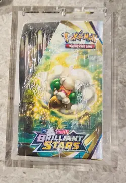 Pokemon TCG: Brilliant Stars Booster Box 36 Packs Sealed | Acrylic Display Case - Image 2