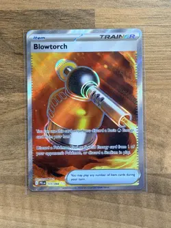 Blowtorch 117/094 – Phantasmal Flames – Illustration Rare - Pokemon Card - Image 1