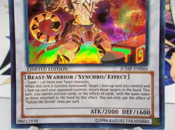 Vulcan the Divine ultra rare foil yu-gi-oh monster trading card singles konami - Image 3