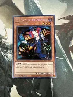 Yugioh Tour Guide From the Underworld Secret Rare RA01 - Image 1