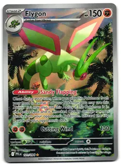 Flygon 101/094 - Phantasmal Flames Illustration Rare Pokemon TCG - M/LP Card - Image 1