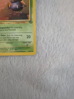 Gloom Jungle 37/64 Vintage WOTC Pokemon TCG Card Uncommon LP - Image 5