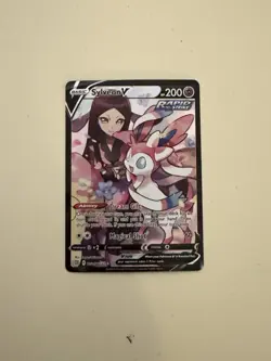 2022 Pokemon Brilliant Stars Trainers Gallery ULTRA RARE #TG14 Sylveon V SHARP - Image 1