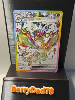Flygon EX 222/191 SV08: Surging Sparks Holo Ultra Rare Pokemon TCG NM - Image 1