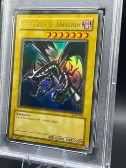 🔥 🐉 Red-Eyes B. Dragon LOB-070 The Legend of Blue Eyes White Dragon Unlimited - Image 2