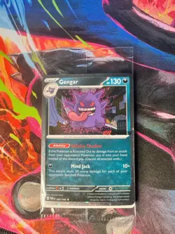 Pokemon TCG Gengar 050/088 EBGames Stamped Promo English Sealed EB Games - Image 1