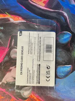 Pokemon TCG Gengar 050/088 EBGames Stamped Promo English Sealed EB Games - Image 2