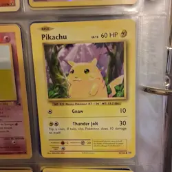 Pokemon TCG 2016 Lot of 9, Pikachu, Hitmonchan, Tentacool, Popplio, Zubat - Image 3