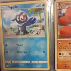 Pokemon TCG 2016 Lot of 9, Pikachu, Hitmonchan, Tentacool, Popplio, Zubat - Image 5