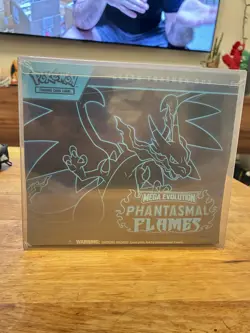 Pokemon ME02 Phantasmal Flames Elite Trainer Box ETB Sealed + Protective Case - Image 1