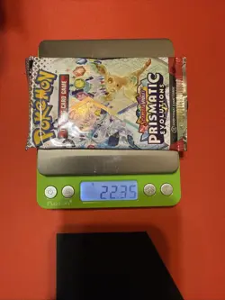 HEAVY! GOD PACKUUU 22.35g Prismatic Evolutions Pokemon TCG Booster (SEALED) - Image 1
