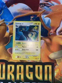Luxray 8/146 Holo Rare Pokemon Diamond and Pearl Legends Awakened - Holo Bleed - Image 1
