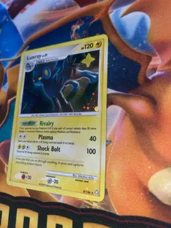 Luxray 8/146 Holo Rare Pokemon Diamond and Pearl Legends Awakened - Holo Bleed - Image 5