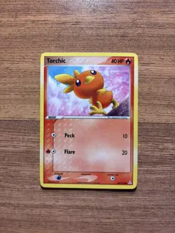 Pokemon Torchic 83/110 EX Holon Phantoms LP - Image 1