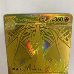 Mega Charizard Y EX 294/217 Gold Hyper Rare, Ascended Heroes, Pokemon TCG (NM) - Image 2