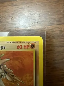 Pokemon TCG Kabutops Fossil Unlimited Non Holo Rare 24/62 LP Condition - Image 3