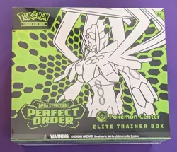 Pokemon TCG Perfect Order *Pokemon Center* ETB Elite Trainer Box, In Hand Sealed - Image 1