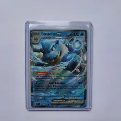 Blastoise ex 009/165 Double Rare Holo | Scarlet & Violet 151 | Pokemon TCG | NM - Image 3