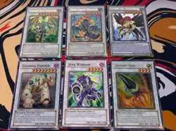 Yugioh Synchro Summon Monster Lot, 6 Cards - Image 1