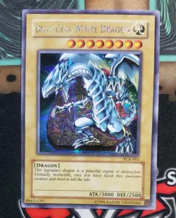 Yugioh Blue Eyes White Dragon PCK-001 NM - Image 1