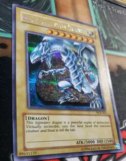 Yugioh Blue Eyes White Dragon PCK-001 NM - Image 2