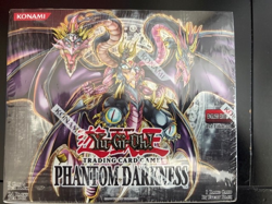 Yugioh Phantom Darkness Booster Box 1st edition SEALED - 104877 - Mint Condition - Image 1