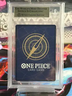 One Piece Card - Luffy Gear Two OP11-080 AR - BGS 10 Pristine JAP POP:60 - Image 2