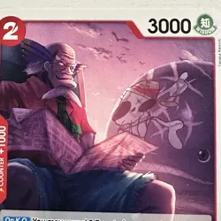 Crocus OP12-003 UC [& Laboon (whale)] One Piece card, Netflix Season 2, ep. 2 - Image 1
