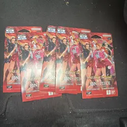 ONE PIECE Heroines EB-03 Sleeved Booster Pack English LOT OF 5 New/Sealed - Image 2