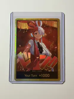DON!! Card (Uta) (Gold) Extra Booster: One Piece Heroines Edition Foil - Image 1