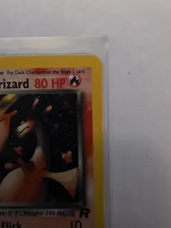 Pokemon Dark Charizard Holo Rare TCG Card 4/82 - Image 3