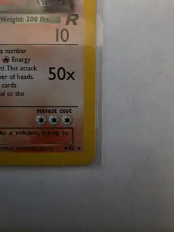 Pokemon Dark Charizard Holo Rare TCG Card 4/82 - Image 5
