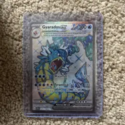 Pokemon Gyarados EX Holo Ultra Rare TCG Scarlet & Violet Card 225/198 - Image 1
