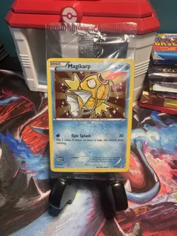 Pokemon TCG Magikarp XY Black Star Promos Holo Card XY143 Sealed - Image 1