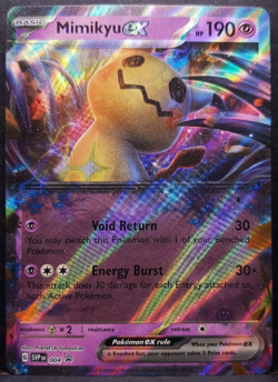 Mimikyu ex SVP004 Scarlet & Violet Promo Pokemon Pokemon Card Enghlish Near Mint - Image 1