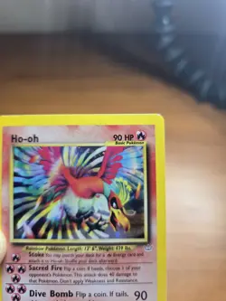Ho-oh 7/64 Neo Revelation Holo Rare Pokemon Card LP - Image 3