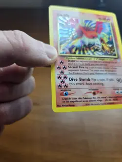 Ho-oh 7/64 Neo Revelation Holo Rare Pokemon Card LP - Image 5