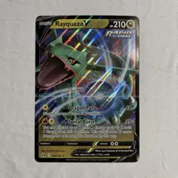 Pokemon JUMBO Card Lot Rayquaza V, Victini, Melmetal ex, Black Kyurem ex - Image 2