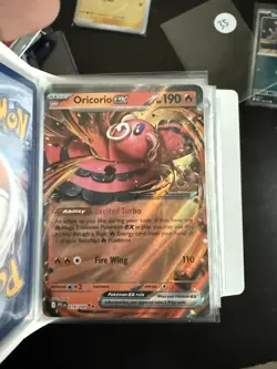 Pokemon Mini Binder with 30 Cards - Heroes Flames Evolutions all EX+ NM/Mint! - Image 5