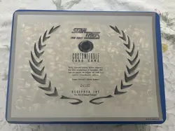 Star Trek CCG Collector’s Tin Decipher Silver Border Complete 363 Card Set 1995 - Image 3