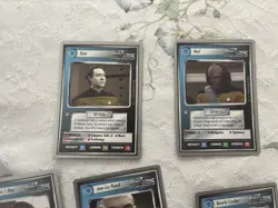 Star Trek CCG Collector’s Tin Decipher Silver Border Complete 363 Card Set 1995 - Image 4