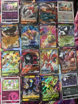 Pokemon 16 ENGLISH Card Lot nm V Max Mega Amazing Ex HOLO Rare Hits Only B118 - Image 1