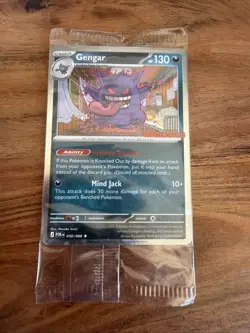 Gengar GameStop Promo Perfect Order Pokemon Card - Image 1