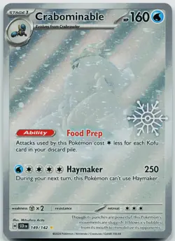 Crabominable #149/142 Holo Miscellaneous Cards & Products - NM - Image 1