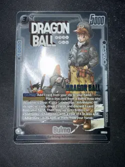 Dragon Ball Fusion World Card ENG - Bulma Promo (FP-061) Alt Art - NM to Mint - Image 1