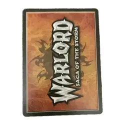 Warlord Saga of the Storm Character Cards Nalak Forgak 2 Card Lot - Image 2