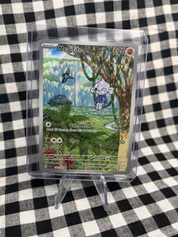 Pokemon TCG Meditite Stellar Crown Holo Illustration Rare Card 153/142 - Image 1